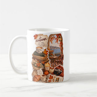Mug Ambiance Automne Cosy – Autocollant Esthétique d'A