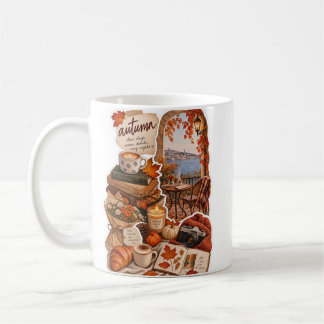 Mug Ambiance Automne Cosy – Autocollant Esthétique d'A