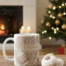 Mug Ambiance de Noël Cosy | Cabane rustique d'hive