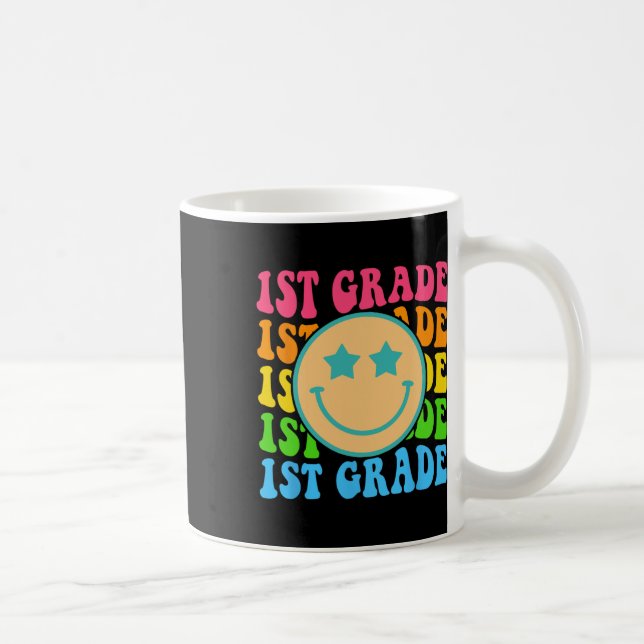 Mug Ambiance groovy de première année visage rétro ens (Droite)