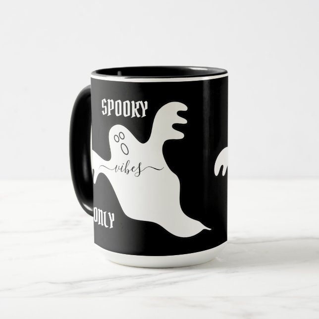 Mug Ambiance SPÉCIALEMENT ÉTRANGE uniquement Fantôme H (Devant gauche)