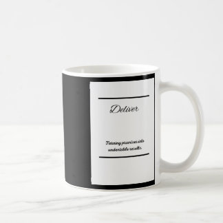 Mug Ambition implacable - OEuvre murale sans peur pour