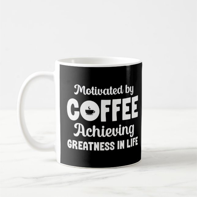 Mug Ambition Objectif Café Motivation Citations Positi (Gauche)