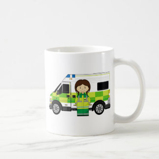 Mug Ambulance de bande dessinée et EMT
