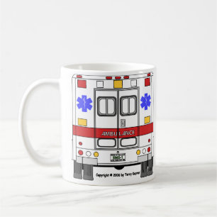 Mug Ambulance de services médicaux de secours (SME) -