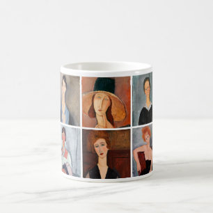 Mug Amedeo Modigliani - Collage de chefs-d'oeuvre