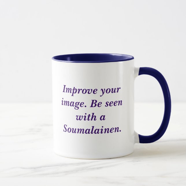 Mug Améliorez votre image. Soyez vu avec un (Droite)