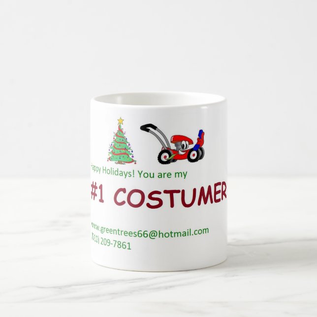 Mug aménagement du cadeau (Centre)