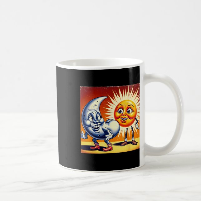 Mug America Solar Eclipse 2024 4.08.24 Le Soleil A Eu  (Droite)