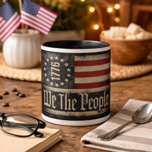Mug America We the People 1776 (Créateur téléchargé)