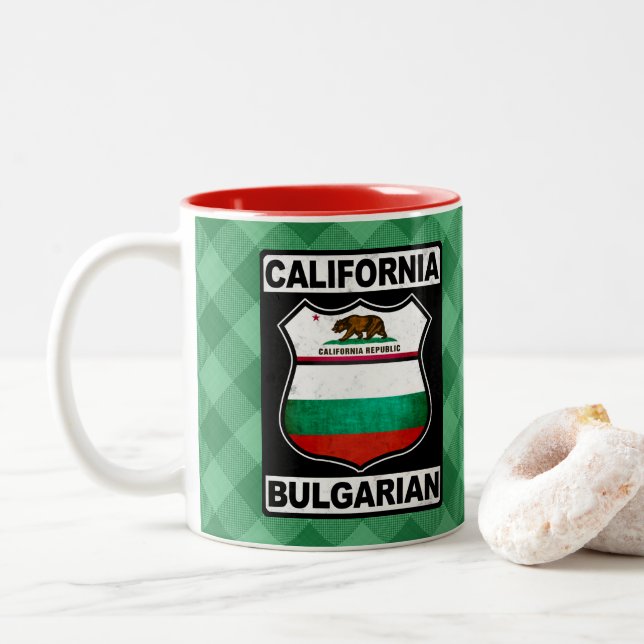 Mug américain bulgare (Avec donut)