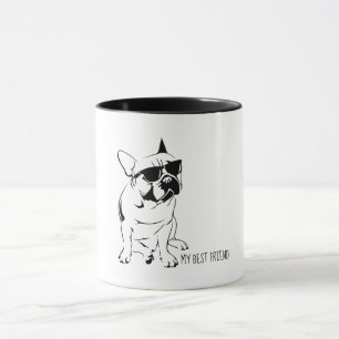 MUG AMÉRICAIN BULLDOG SKETCH