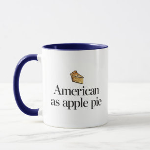 Mug Américain comme tarte aux pommes