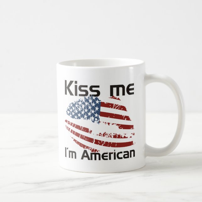 Mug Américain de baiser (Droite)