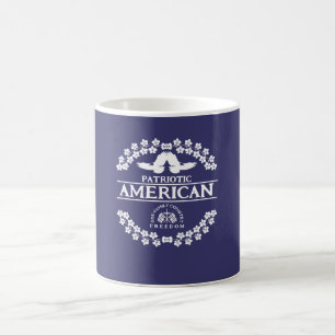 MUG AMÉRICAIN   USA 1776   DIEU FAMILLE PAYS LIBERTÉ