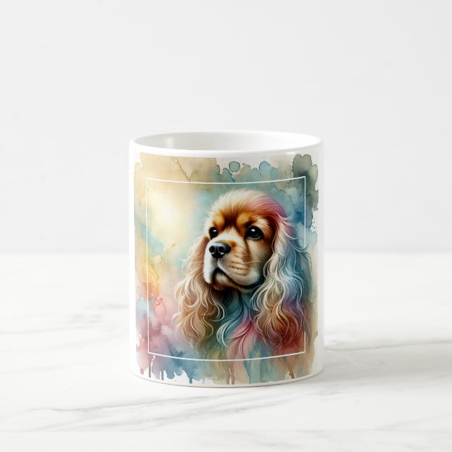 Mug American Cocker Spaniel Dog 070824AREF137 - Waterc (Centre)