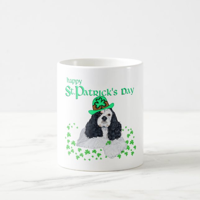 Mug American Cocker Spaniel St. Patrick's Day (Centre)