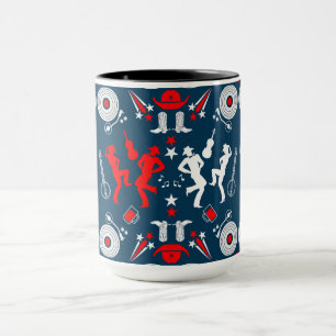 Mug American Country Music Line Dancing