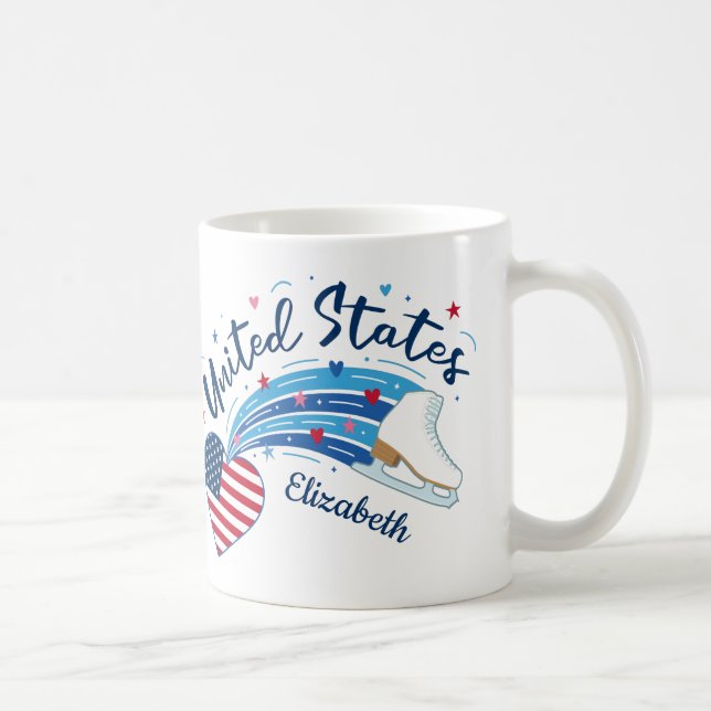 Mug American Figure Skating (Droite)
