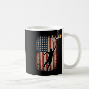 Mug American Flag Volant de badminton Art Sports 1