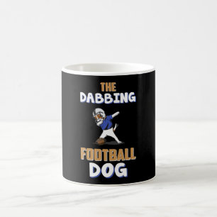 Mug American Football Dabbing Chien Jeu Drôle Drôle Id
