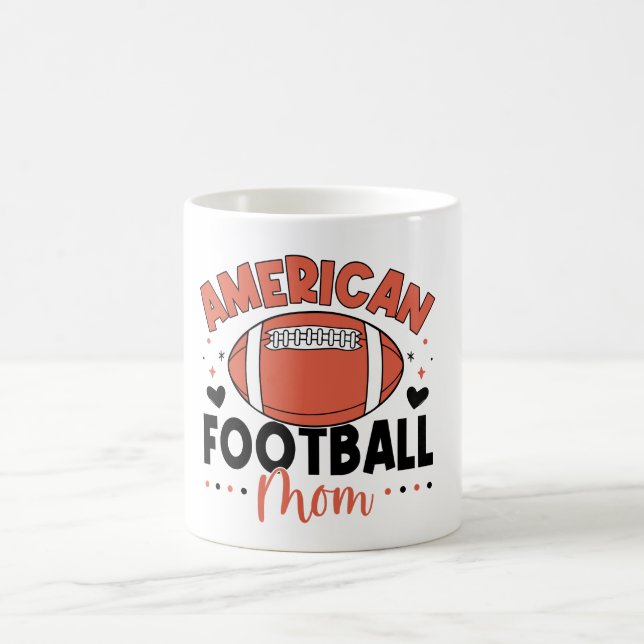 MUG AMERICAN FOOTBALL MOM (Centre)