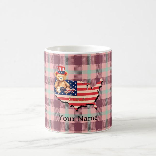 Mug American Happy Bear (Centre)