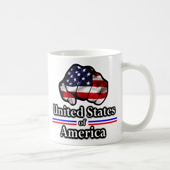Mug American Pride États-Unis d'Amérique (Droite)