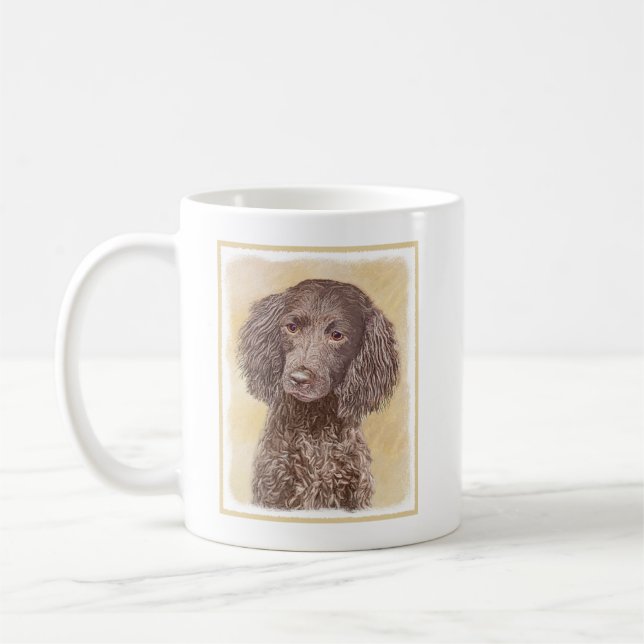 Mug American Water Spaniel Peinture - Original Dog Art (Gauche)