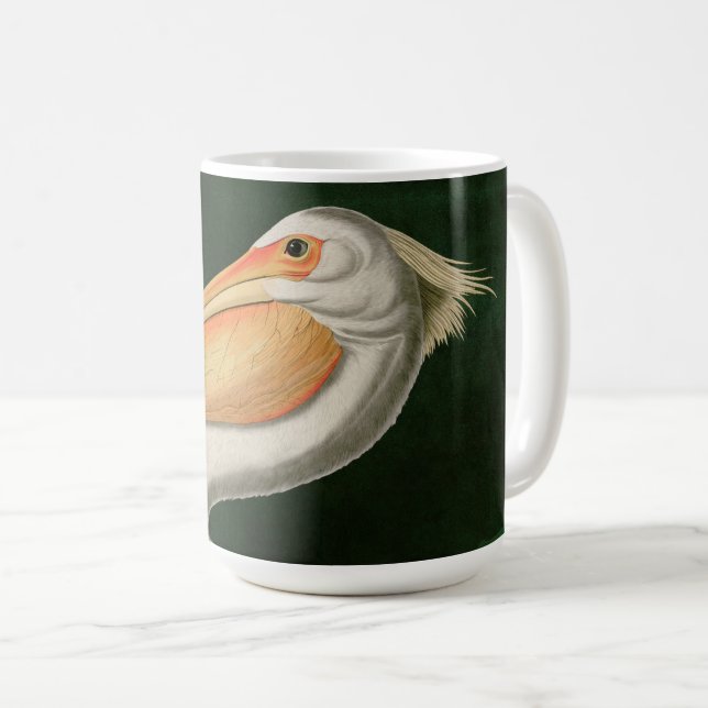 Mug American White Pelican Birds of America Audubon (Devant droit)