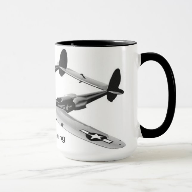 Mug Americana :  Foudre P-38 (Droite)
