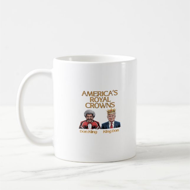 Mug America's Crowns And Don Graphic (Gauche)