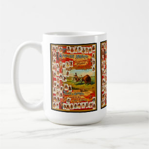 Mug Amérindien 50 célèbres chefs tribaux Vintage