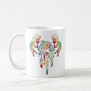 Mug Amérindien Kokopelli Whale Dreamcatcher 1