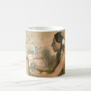 Mug Amérindiens de collection, Hopi Katchina par Couse