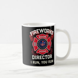 Mug Amérique af directeur de feu d'artifice faire expl