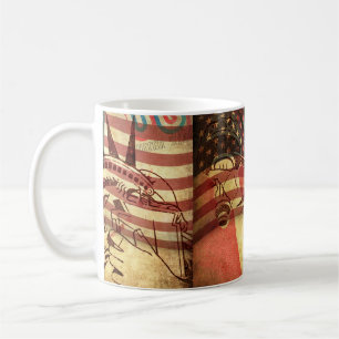 Mug Amérique, arrière - plan grognon