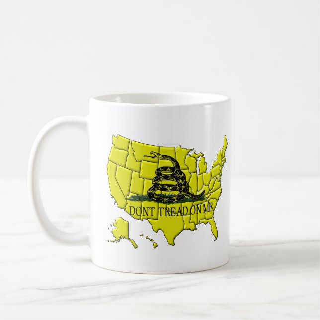 Mug Amérique de Gadsden (Gauche)