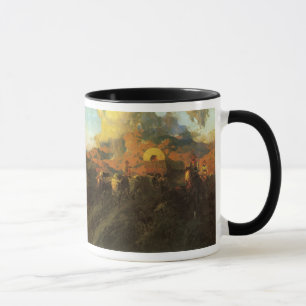 Mug Amérique de l'Ouest vintage, piste Overland par Jo