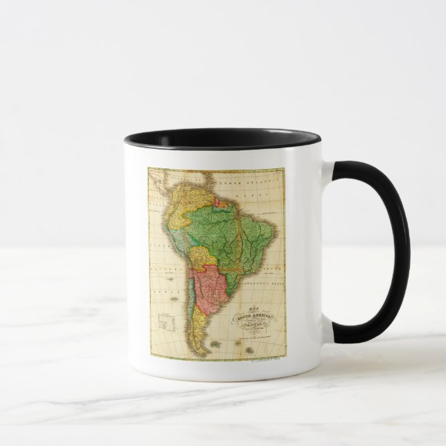 Mug Amérique du SudCarte panoramiqueAmérique du Sud (Droite)
