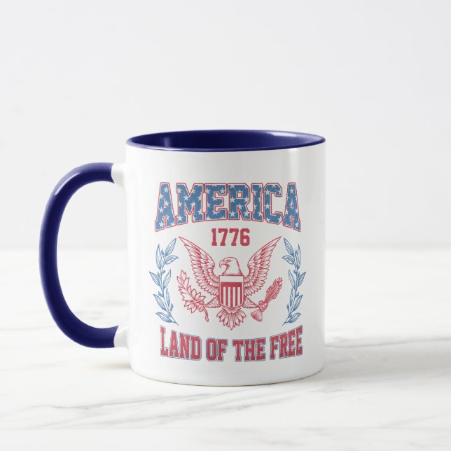 Mug Amérique Terre de la Liberté (Gauche)