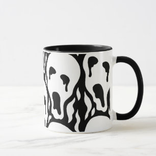 Mug Âmes Torturées, étrange artwork d'horreur
