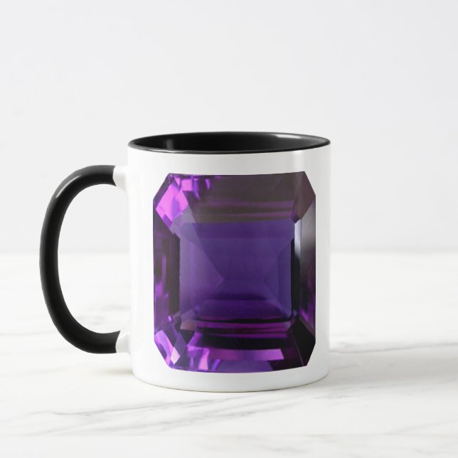 Mug Amethyst Gemstone Purple (Gauche)