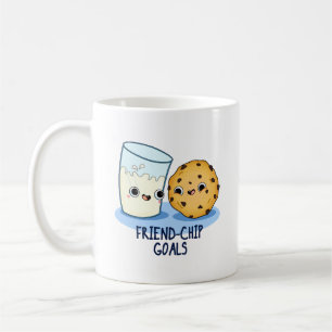 Mug Ami-Chip Buts Drôle Lait Cookies Pun
