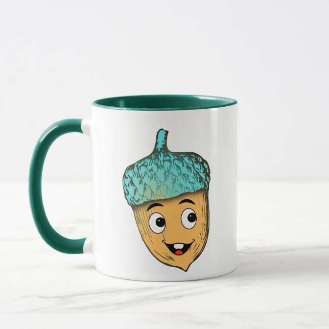 Mug Ami de la Forêt au Gland Sourire (Gauche)