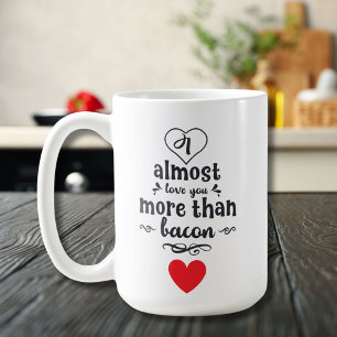 Mug Ami garçon amusant Je t'aime presque Plus Valentin