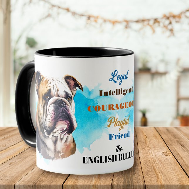 Mug Ami Loyal Bulldog anglais (Créateur téléchargé)