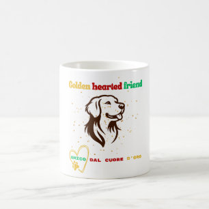 Mug Amie de coeur doré   Amico dal Cuore d’Oro