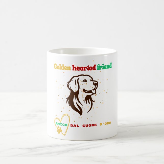 Mug Amie de coeur doré | Amico dal Cuore d’Oro (Centre)