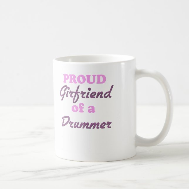 Mug Amie fière d'un batteur (Droite)